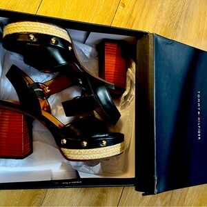 Tommy Hilfiger platform open toe sandals